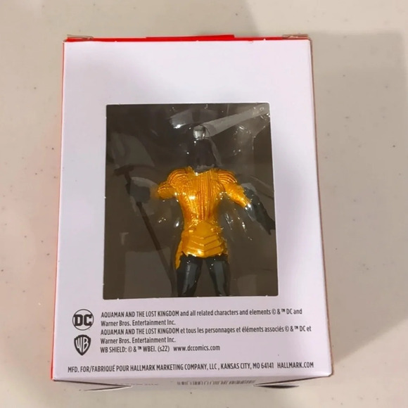 Hallmark Christmas Ornament Aquaman NWT - Picture 5 of 5